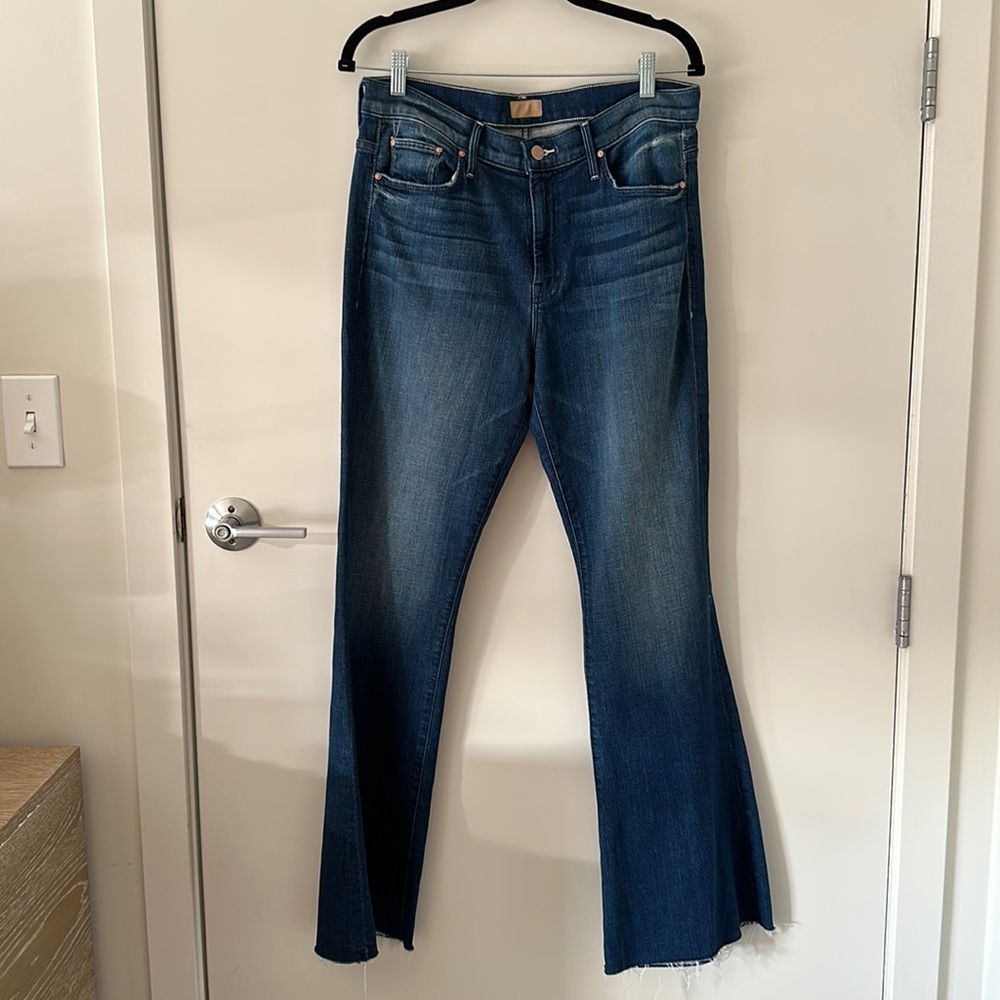 MOTHER Denim Weekender Fray in Bazaar Adventures